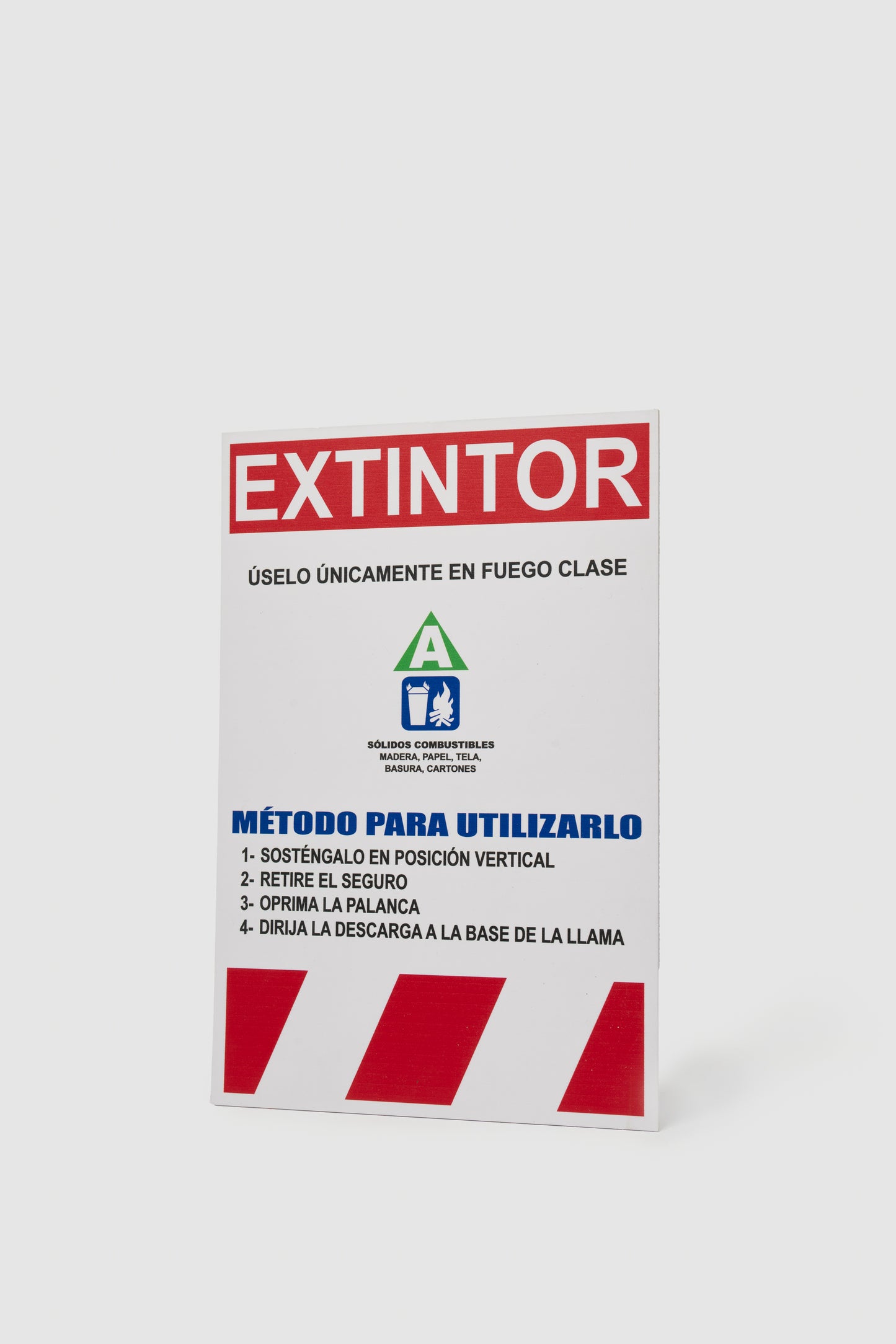 Señalización de Extintor Clase A