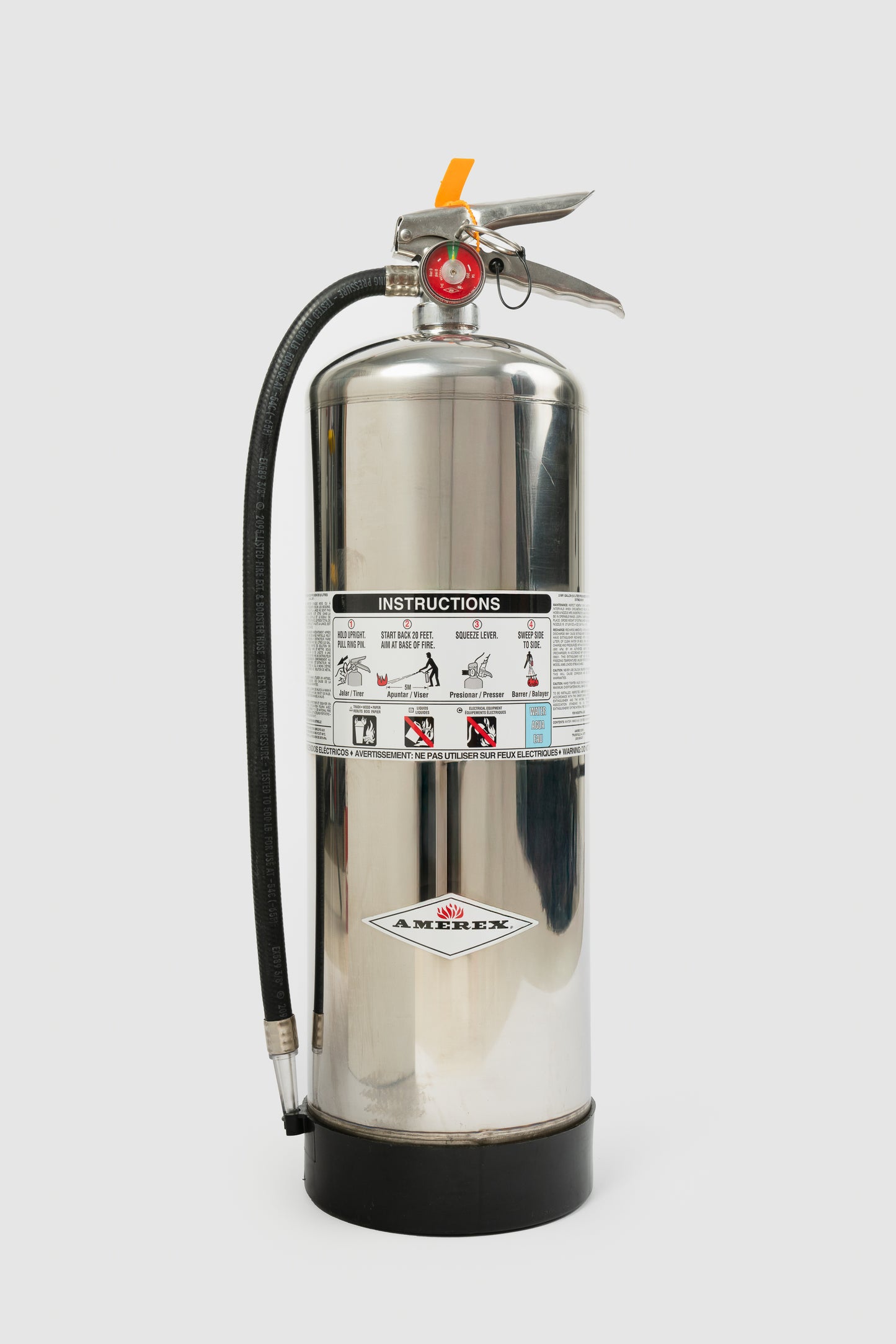 Extintor Agua Presurizada Amerex 2,5 gls – Certificado UL