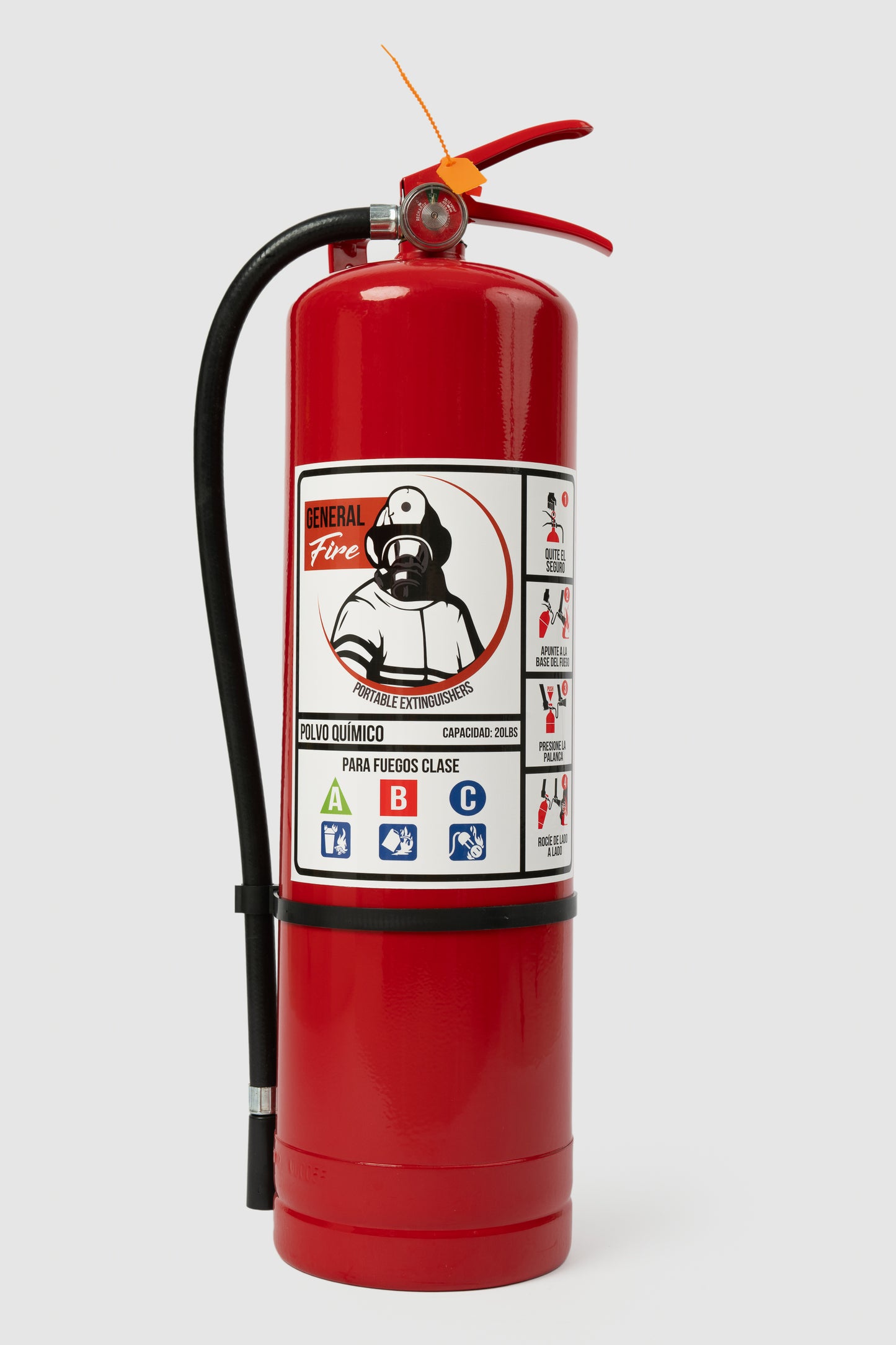 Extintor Polvo Químico 20 lbs General Fire – Iso