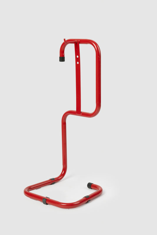 Base tubular para Extintor – Color rojo